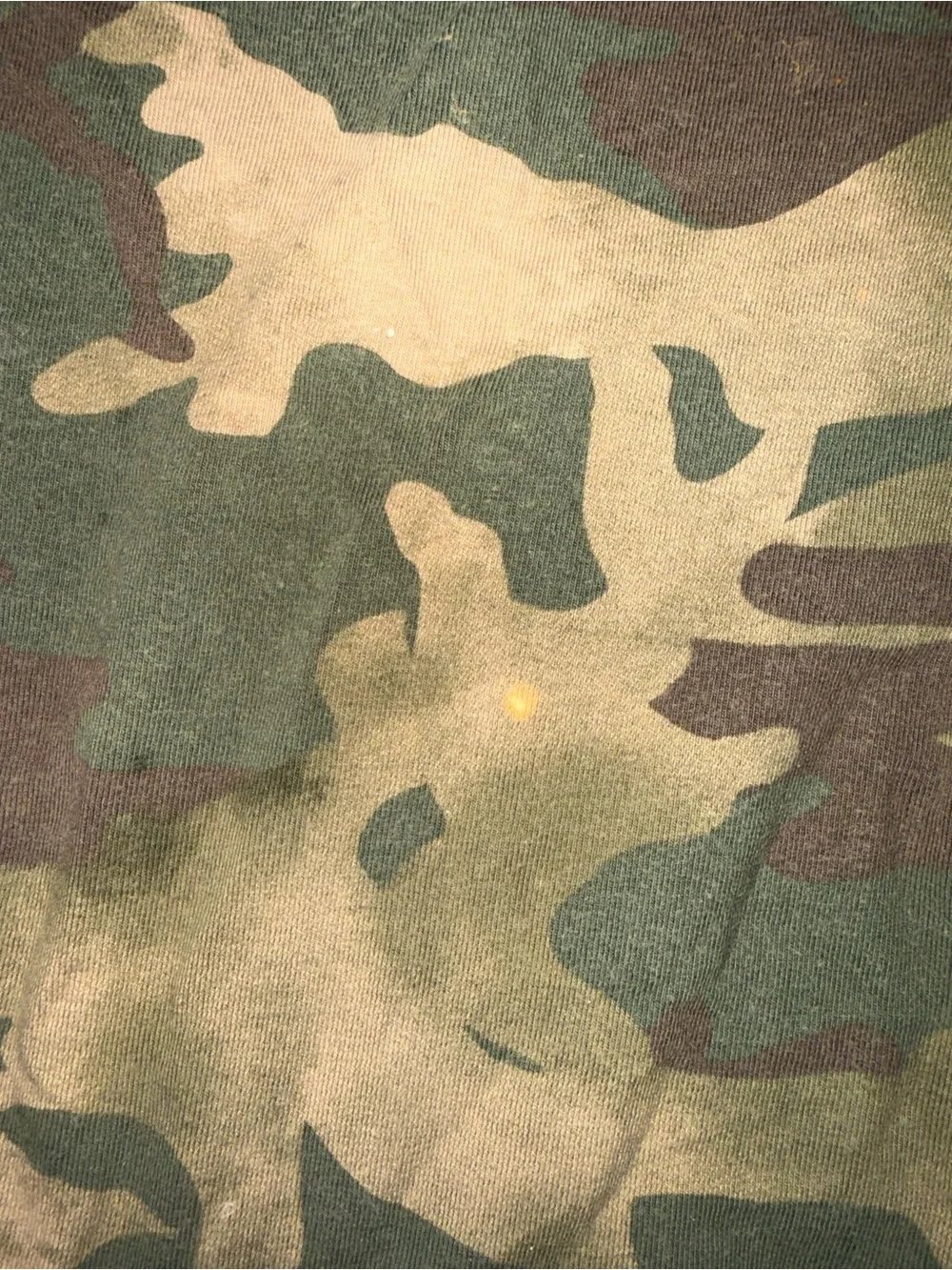 adidas Men's Short Sleeve Camo Tee - Green/Brown/Tan